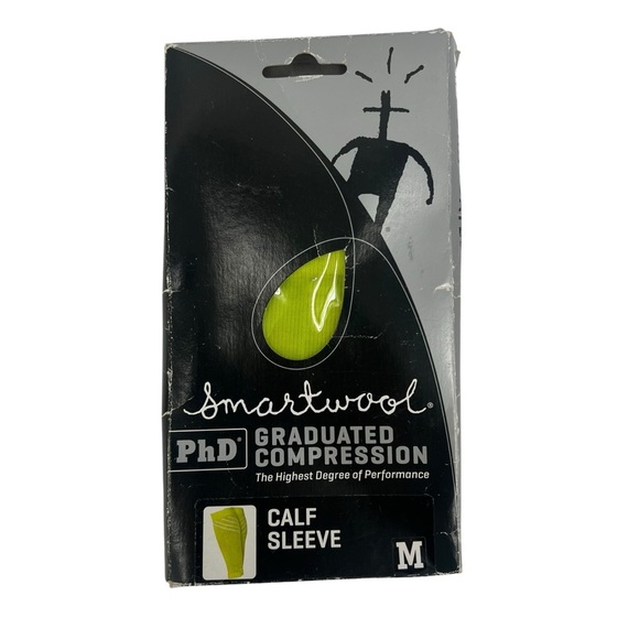 Smartwool Neon Green Compression Sleeves - Picture 2 of 8